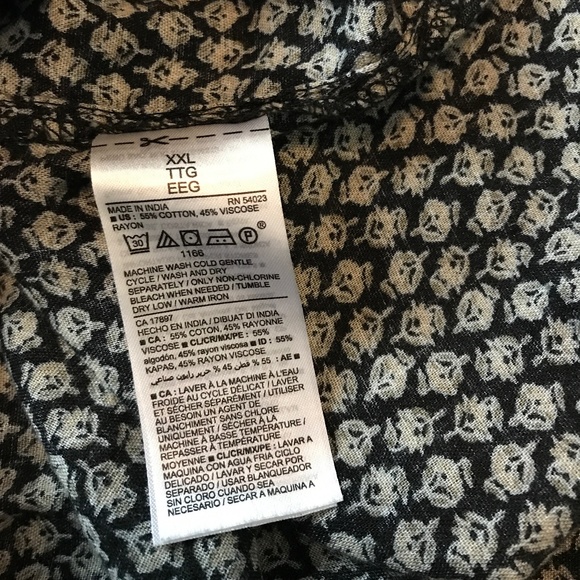 Old Navy Black and White Patterned Dress - Picture 6 of 9